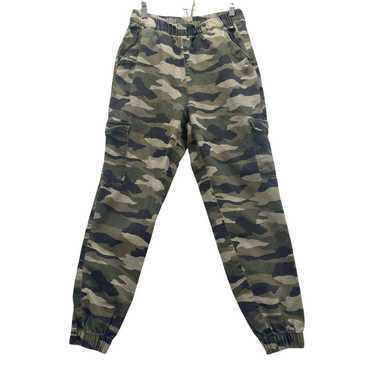H&M Divided Camo Mens Sz 30 Pants Jogger Camouflage Cargo Pockets