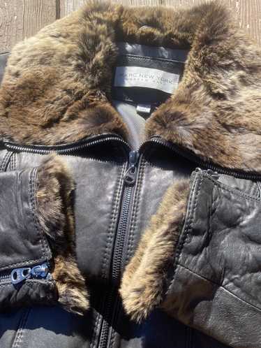 Andrew Marc × Leather Jacket × Marc Jacobs Marc Ja