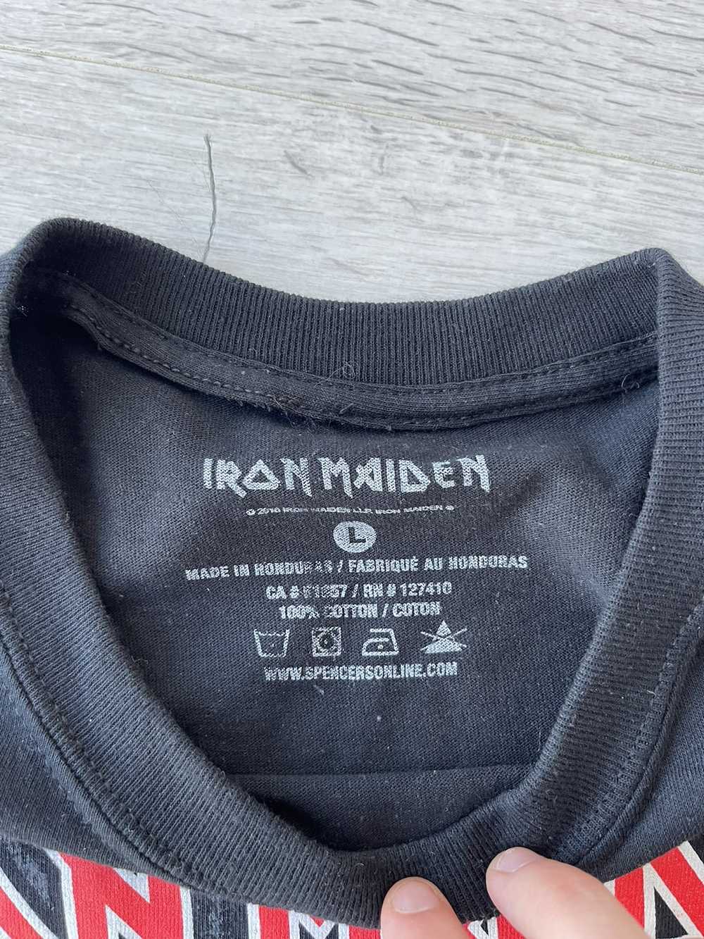 Band Tees × Rock T Shirt × Vintage Iron Maiden 20… - image 5