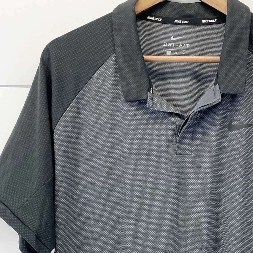 Nike Nike Golf Dri-Fit Polo Shirt Colorblock Gray… - image 6