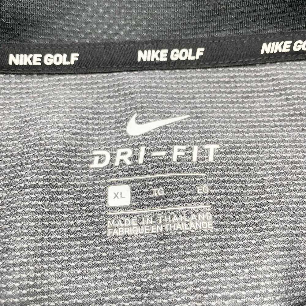 Nike Nike Golf Dri-Fit Polo Shirt Colorblock Gray… - image 8