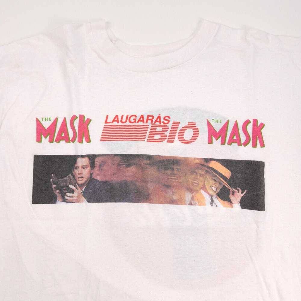 Vintage 94 The Mask Mens T Shirt Jim Carrey XL Bo… - image 3