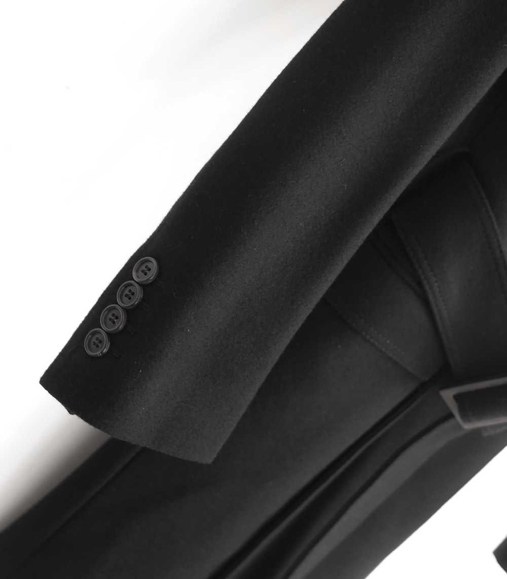 Dior Dior Homme Black Wool Trench Coat - image 8