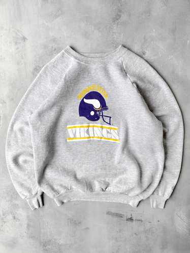 Minnesota Vikings Sweatshirt 80's - Large