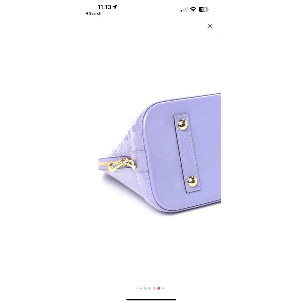 Louis Vuitton Alma patent leather handbag - image 5