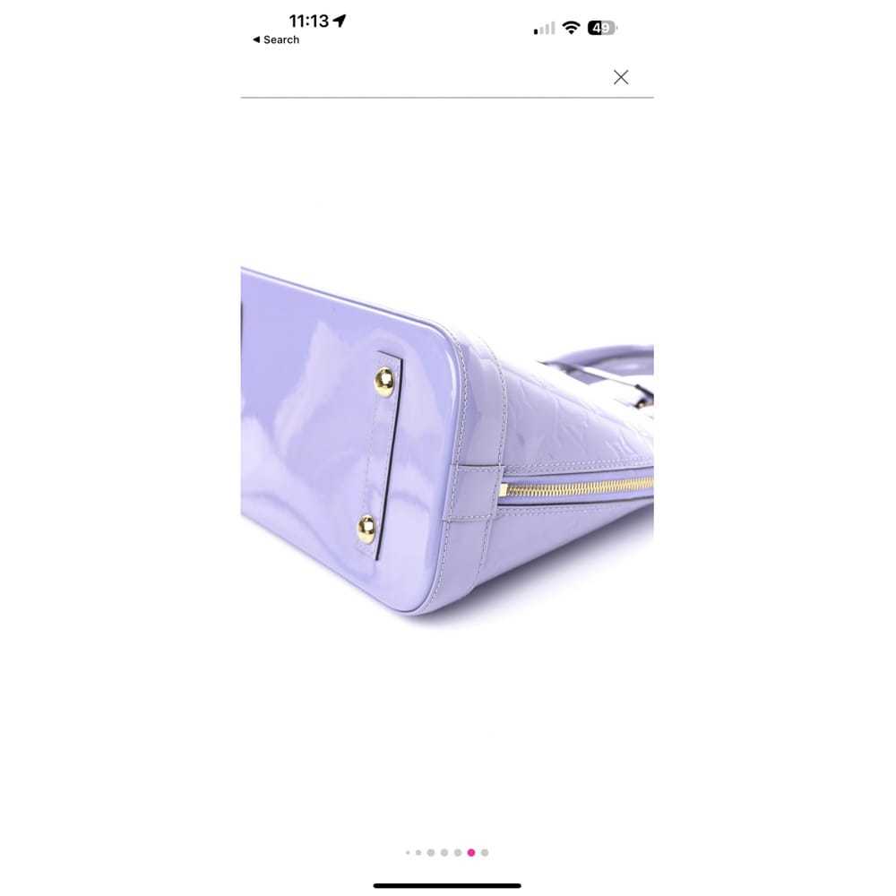 Louis Vuitton Alma patent leather handbag - image 6