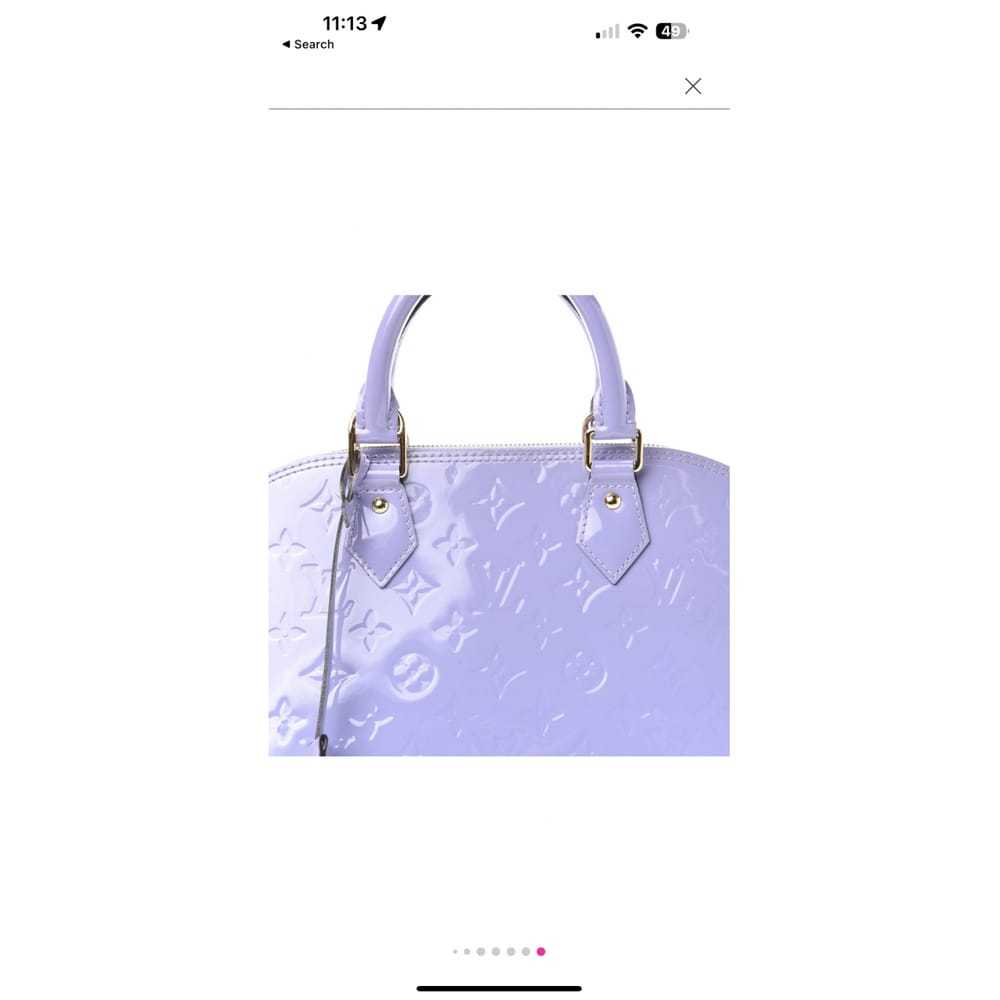 Louis Vuitton Alma patent leather handbag - image 7