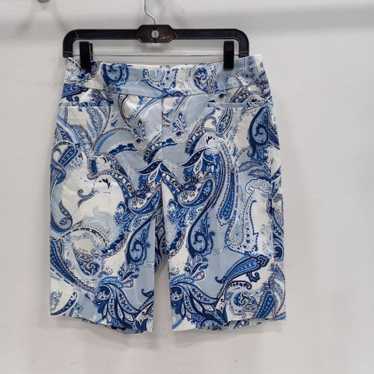 Women's Chico's Brigitte Paisley-Print Slim Shorts
