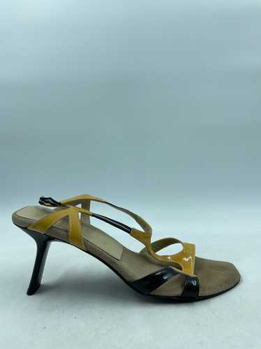 Authentic Prada Tan Patent Sandals W 9 - image 1