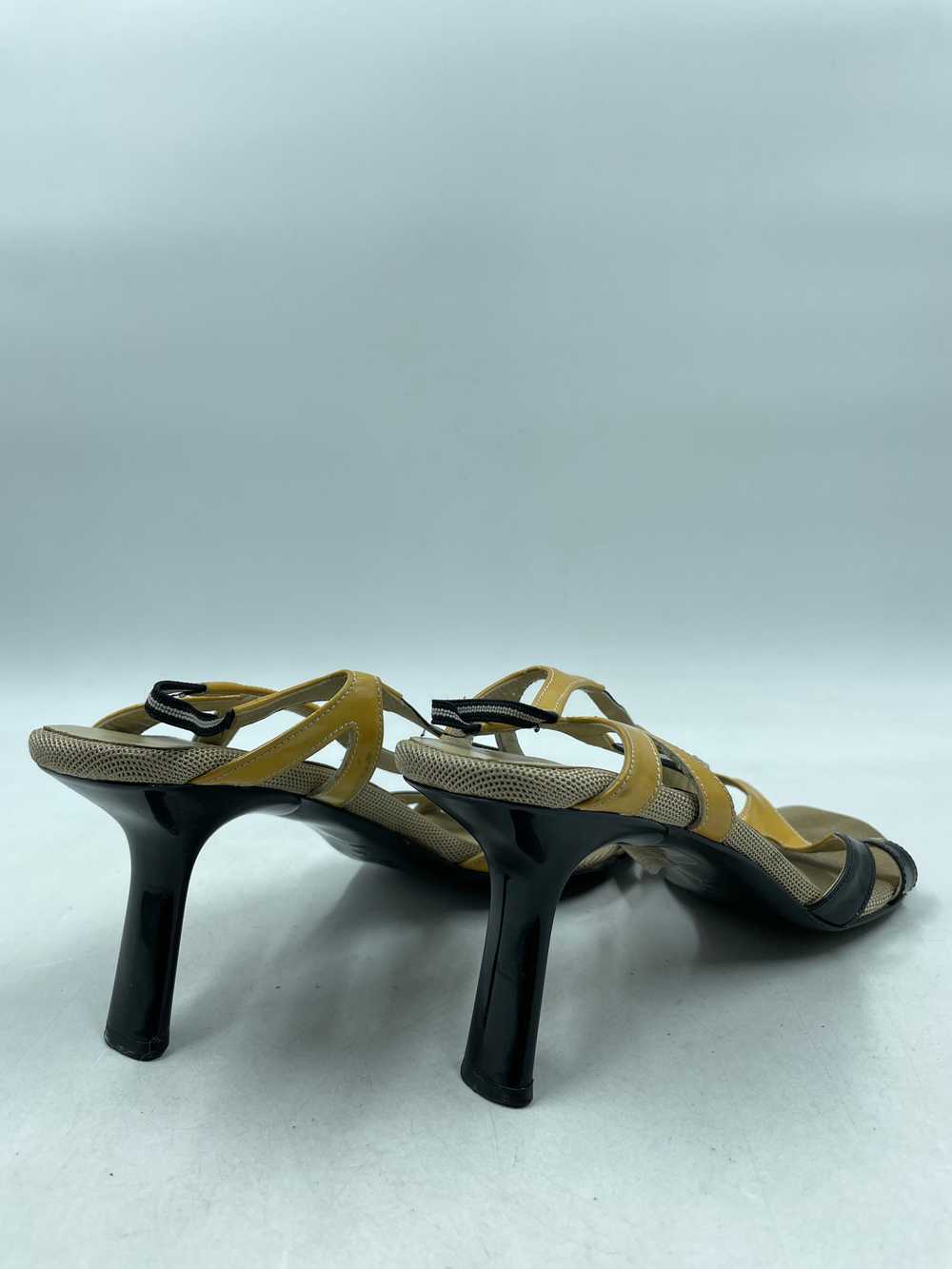 Authentic Prada Tan Patent Sandals W 9 - image 4