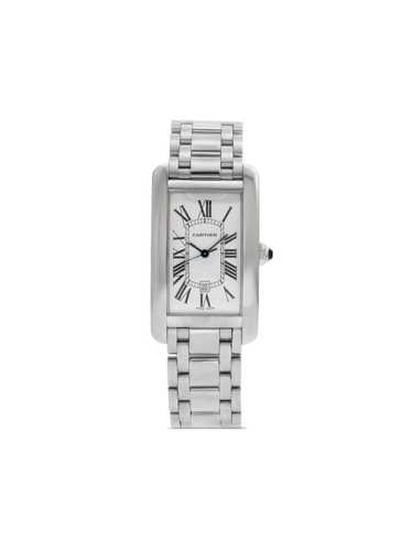 Cartier 2010s pre-owned Tank Américaine 36mm - Wh… - image 1