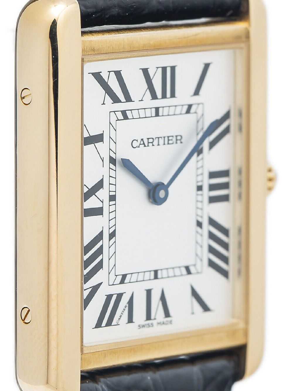Cartier pre-owned Tank Solo 28mm - White - image 3