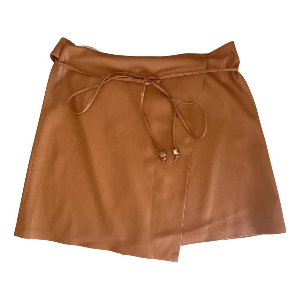 Nanushka Vegan leather mid-length skirt - image 1