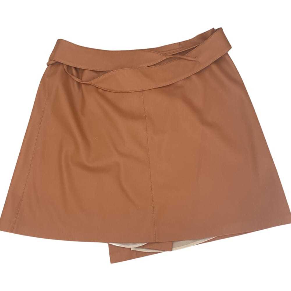 Nanushka Vegan leather mid-length skirt - image 2