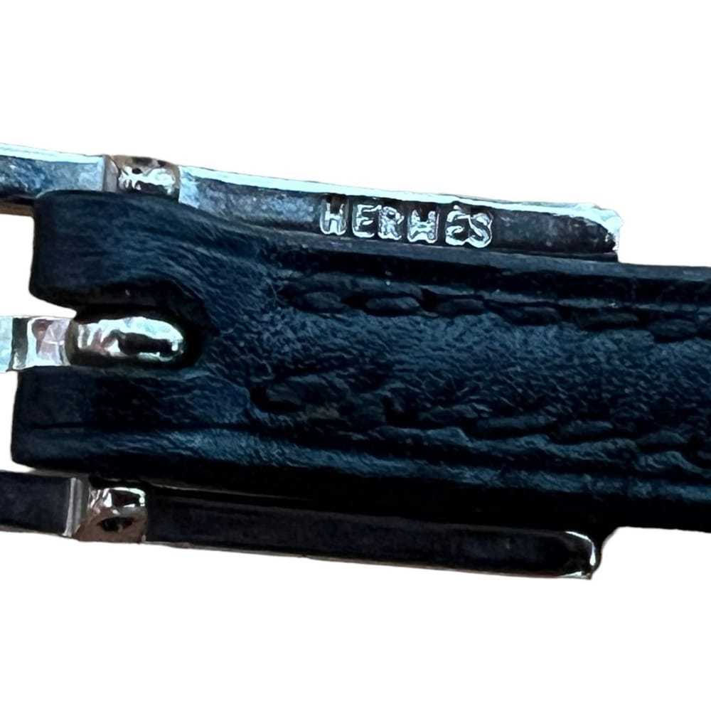 Hermès Behapi leather bracelet - image 7