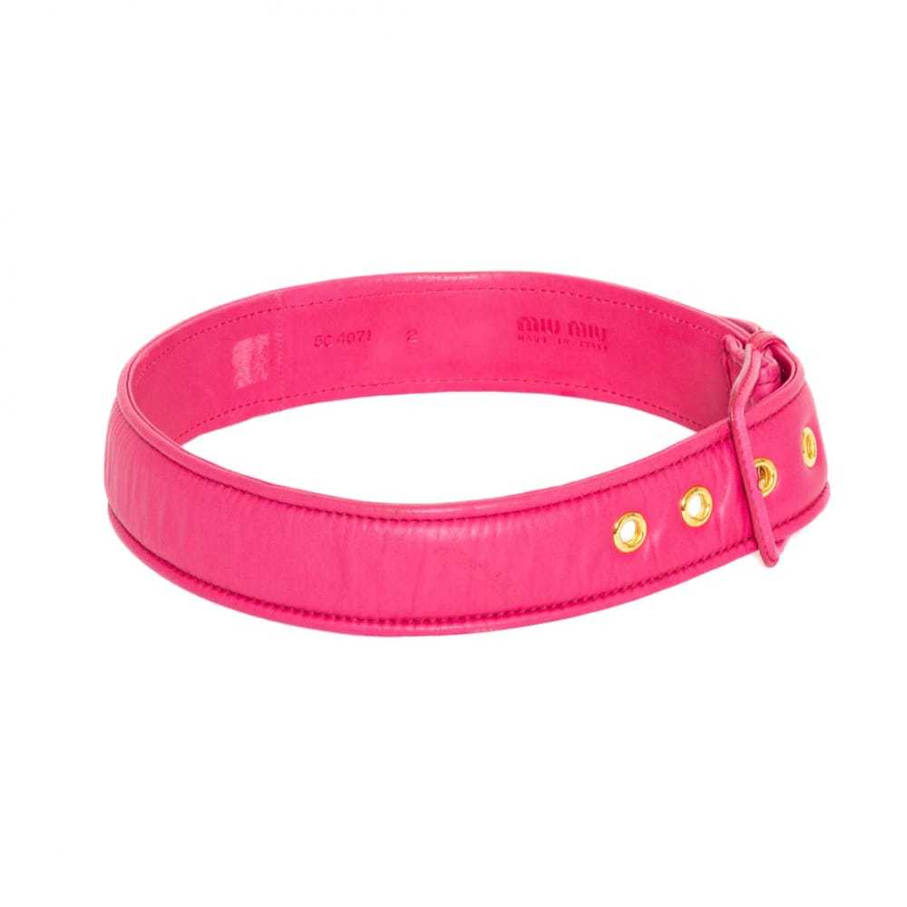 Miu Miu Leather belt - image 3