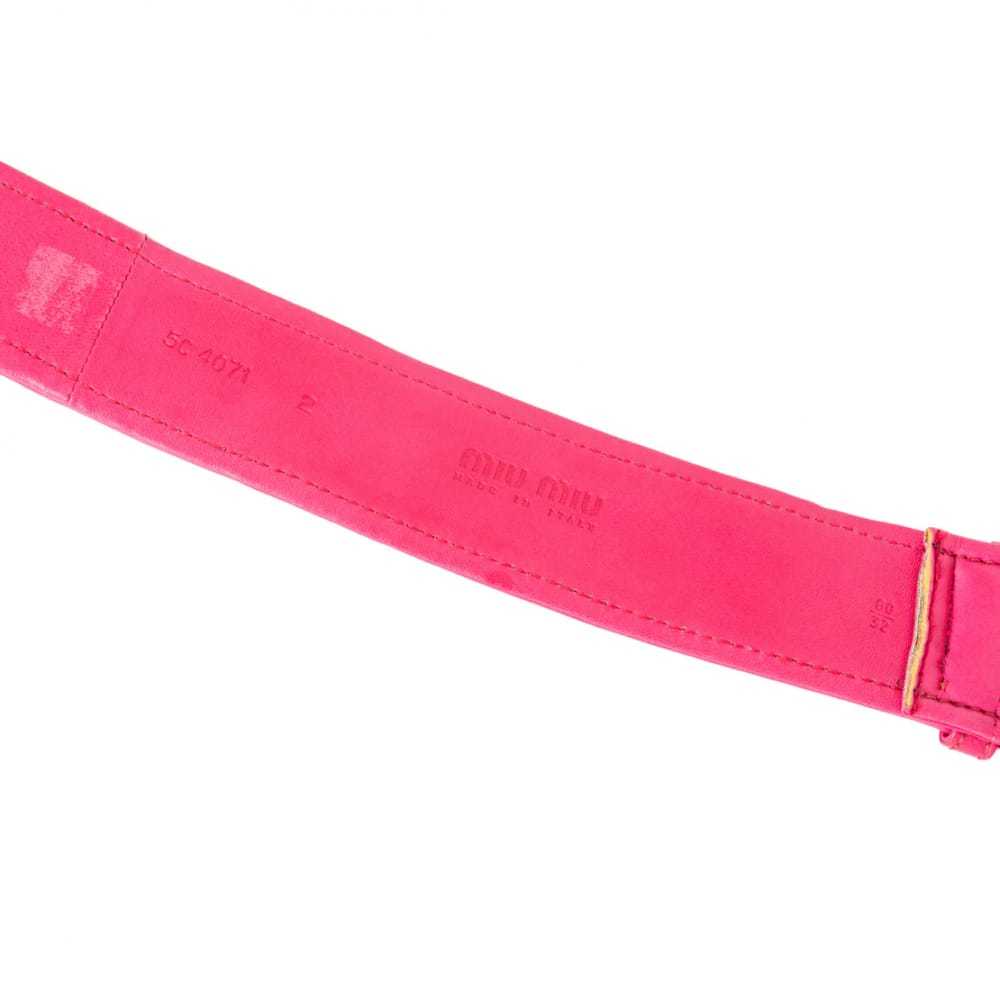 Miu Miu Leather belt - image 9