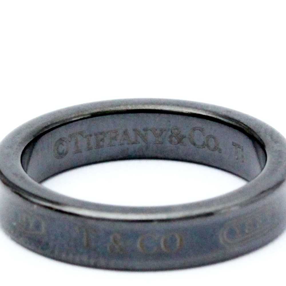 Tiffany & Co. Tiffany 1837 Narrow Ring Titanium F… - image 6