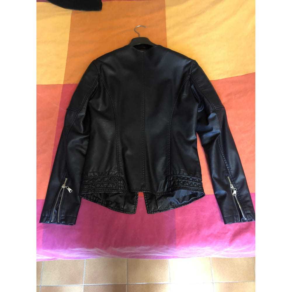 Gattinoni Vegan leather biker jacket - image 2