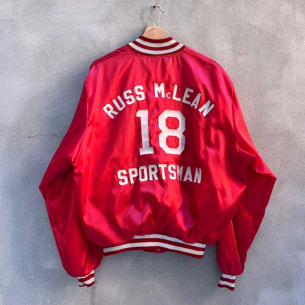 Made In Usa × Sportswear × Vintage 70’s Satin Nyl… - image 1