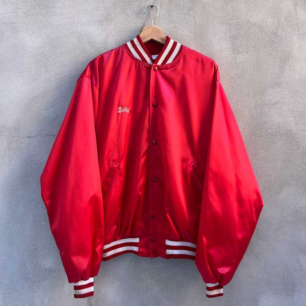 Made In Usa × Sportswear × Vintage 70’s Satin Nyl… - image 2