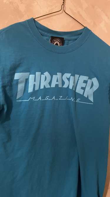 Thrasher × Vintage Thrasher Magazine Blue Tee