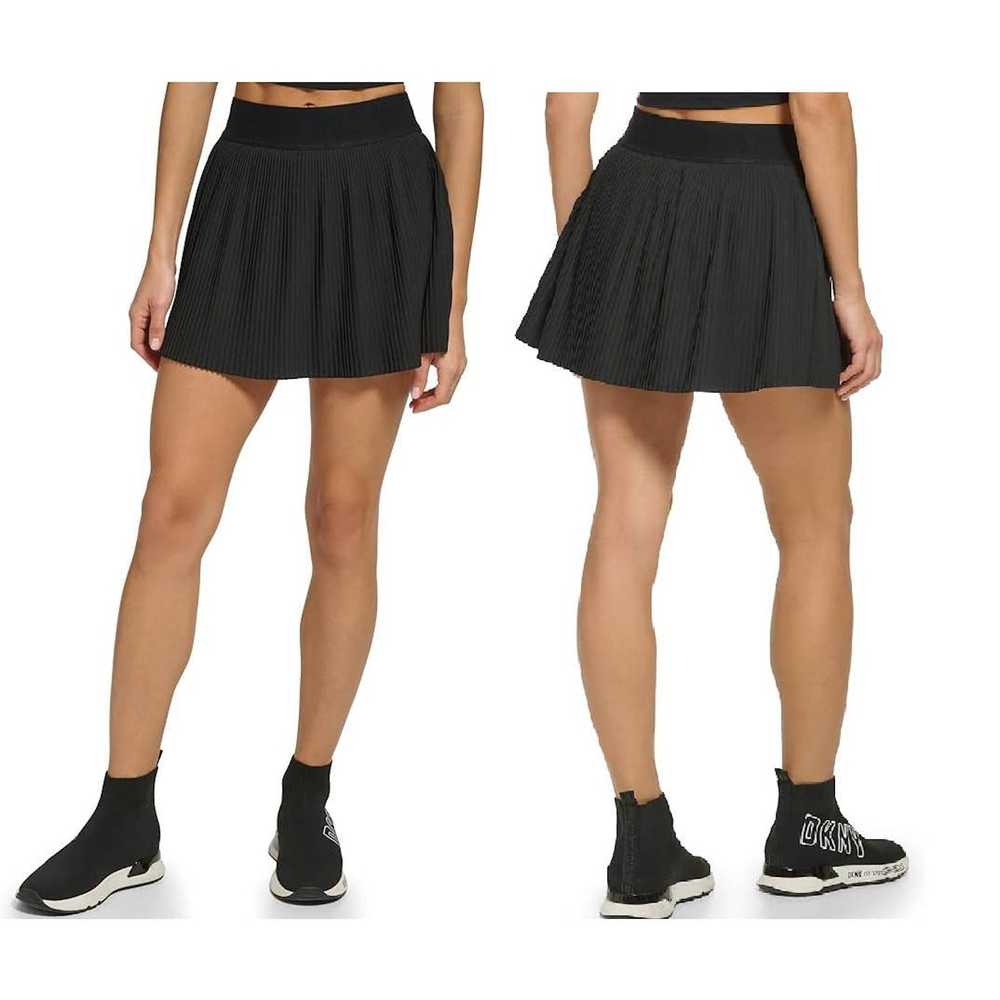 DKNY DKNY Inner Short Double Layer Plisse Skirt B… - image 1