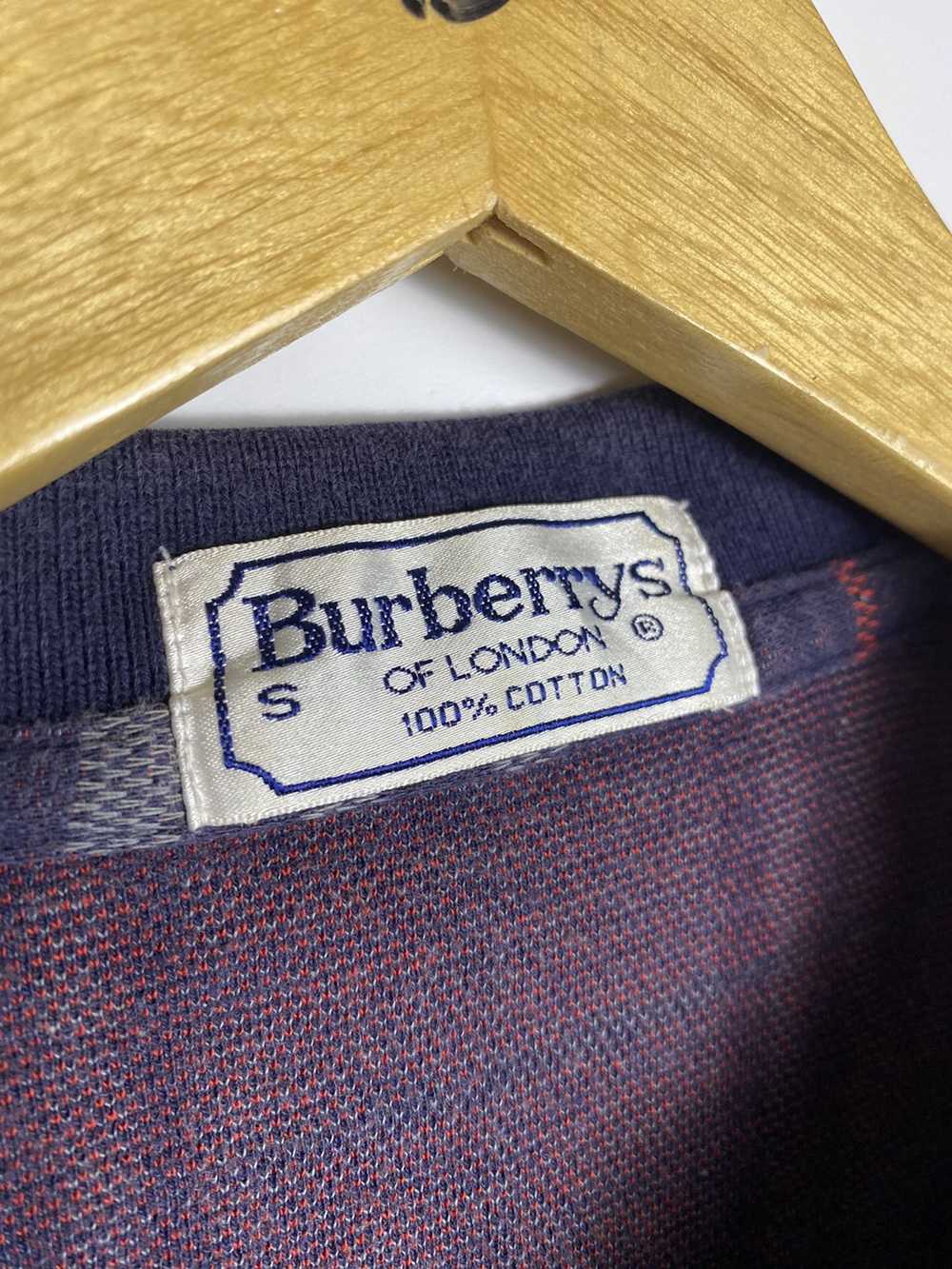 Art × Burberry × Vintage burberrys nova check pol… - image 5