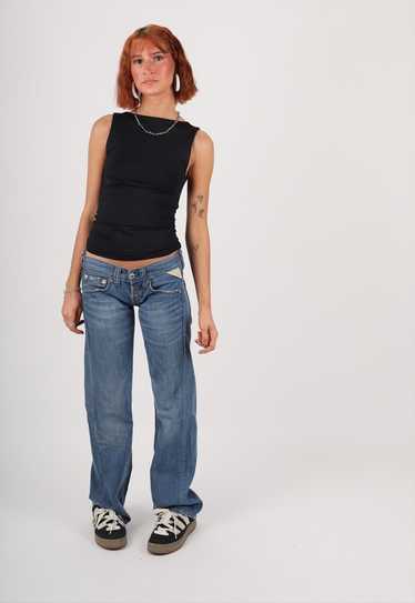 Y2K 00s Replay low waisted bootcut denim jeans in 
