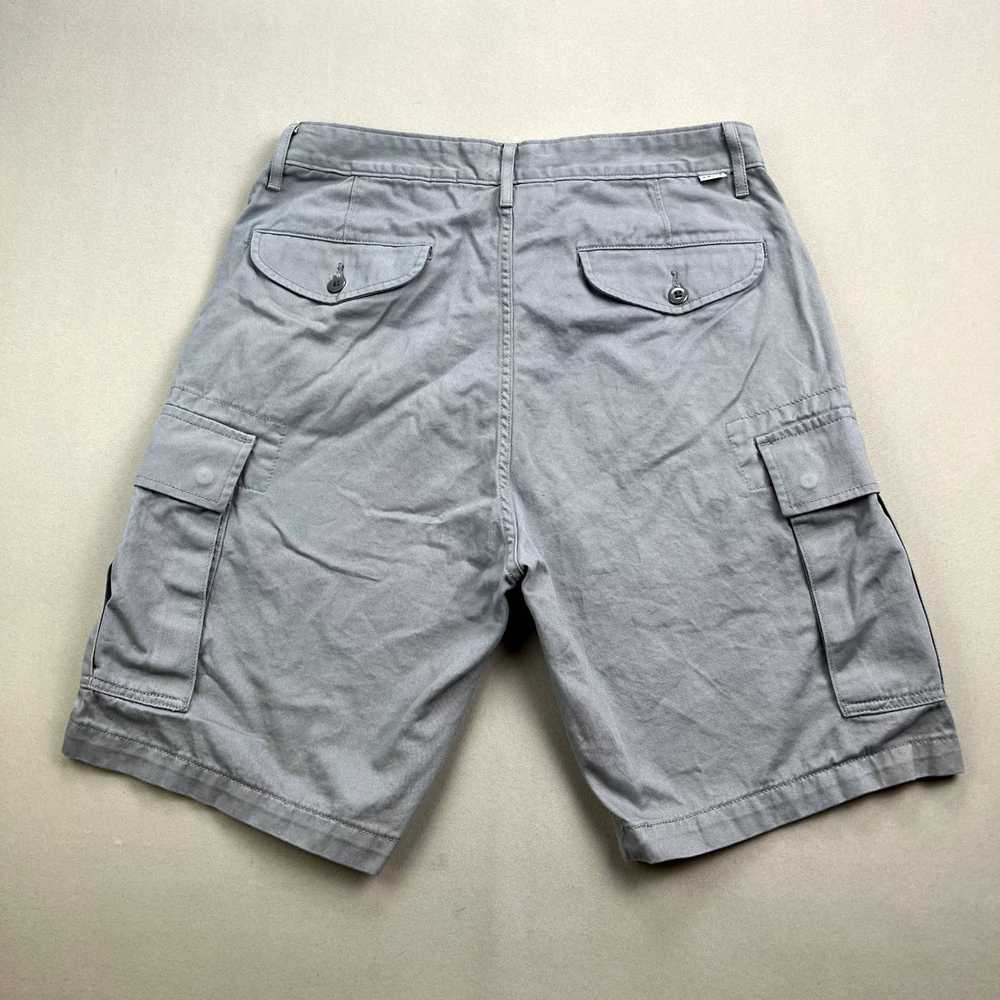 Levi's Levis Cargo Shorts Mens 31 Gray Chino Work… - image 4