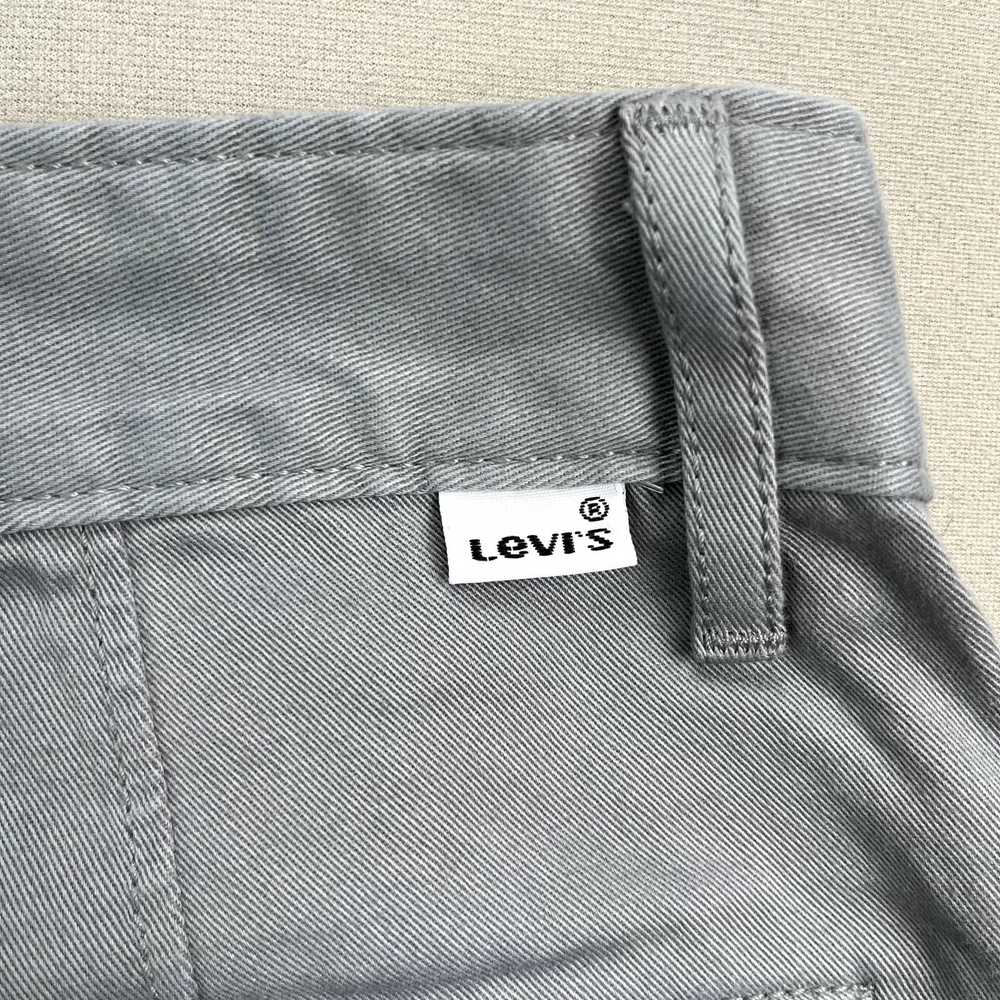 Levi's Levis Cargo Shorts Mens 31 Gray Chino Work… - image 6