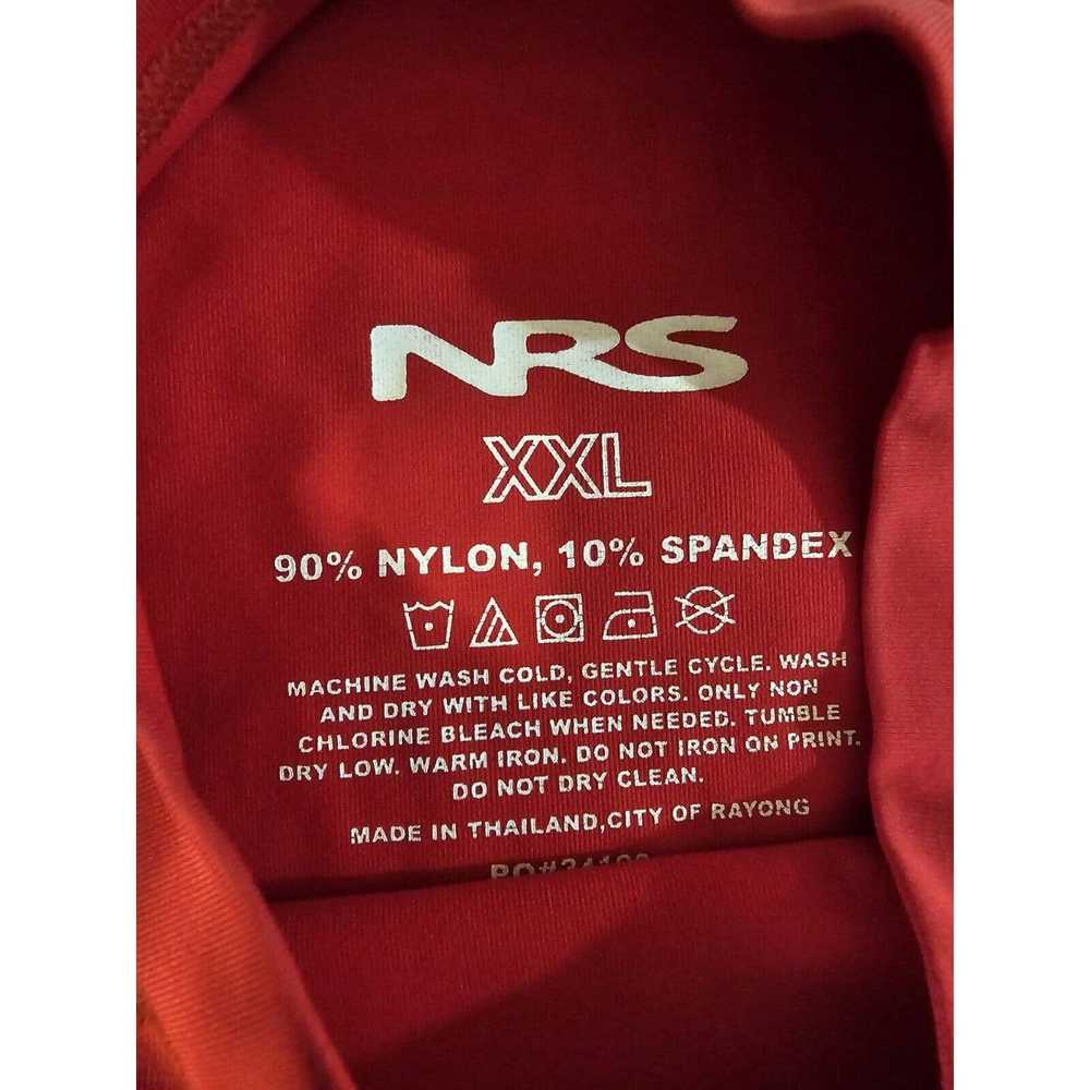 Other NRS Swimshirt XXL Red Surf Rash Guard UPF 5… - image 4