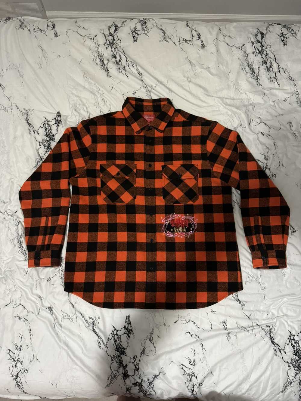 Streetwear × Supreme Supreme 1-800 Buffalo Plaid … - image 1