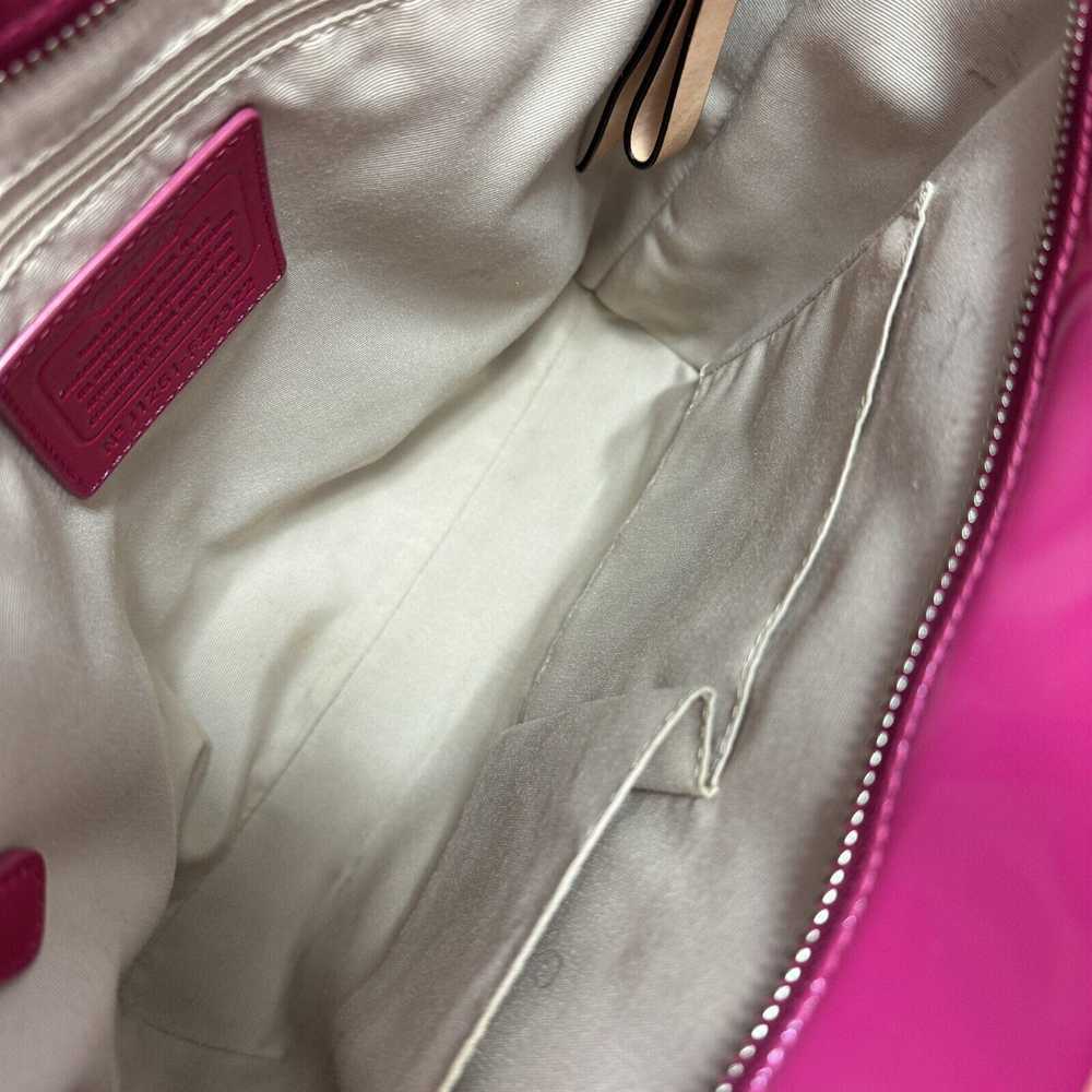 Coach Coach Peyton Patent Leather Purse Tote & Wa… - image 8