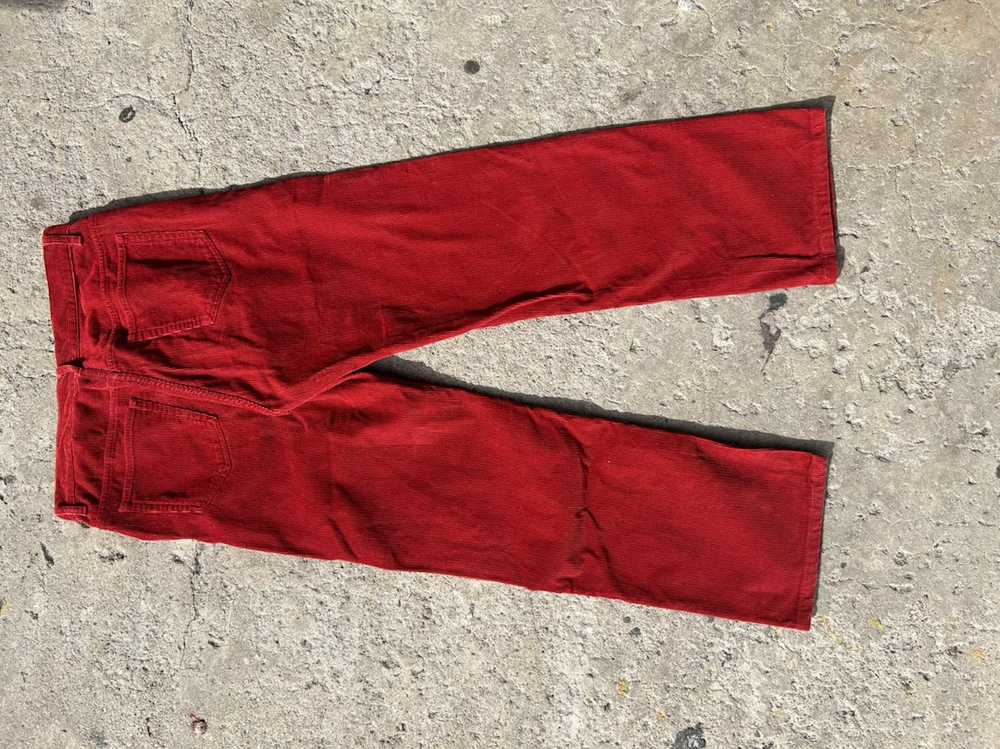 A.P.C. A.P.C 2000 RED CORDUROY pants - image 3