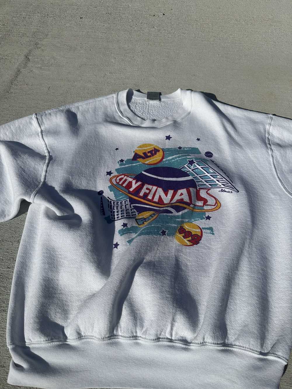 Fruit Of The Loom 1999 ALTA City Finals Crewneck - image 2