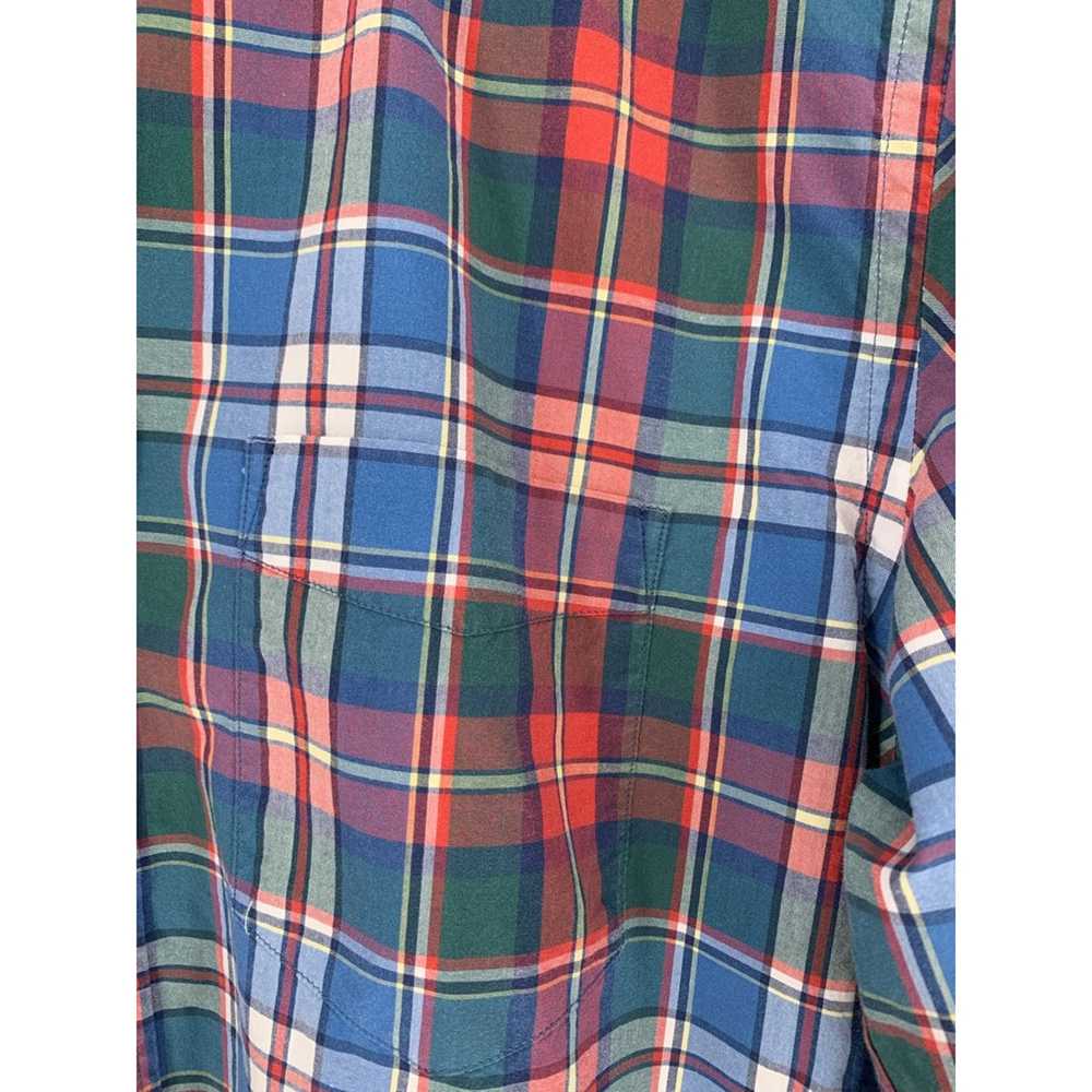 J.Crew J.Crew Button Down Shirt M Multicolor Plaid - image 5