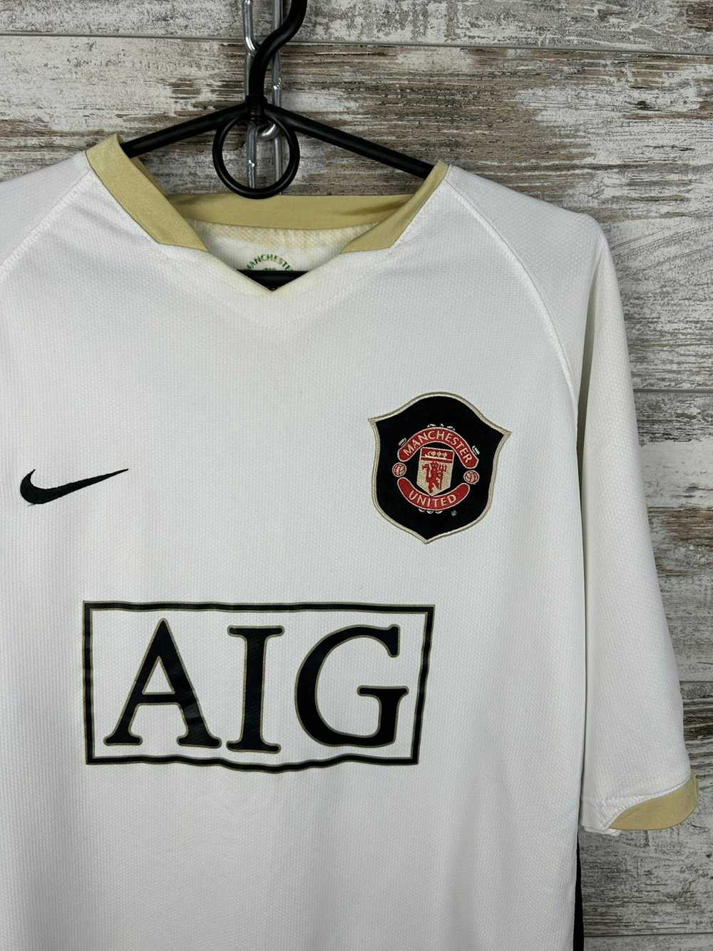 Manchester United × Nike × Soccer Jersey Mens Vin… - image 4