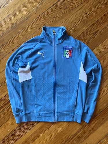 Puma Team Italy Soccer Warm Up Jacket