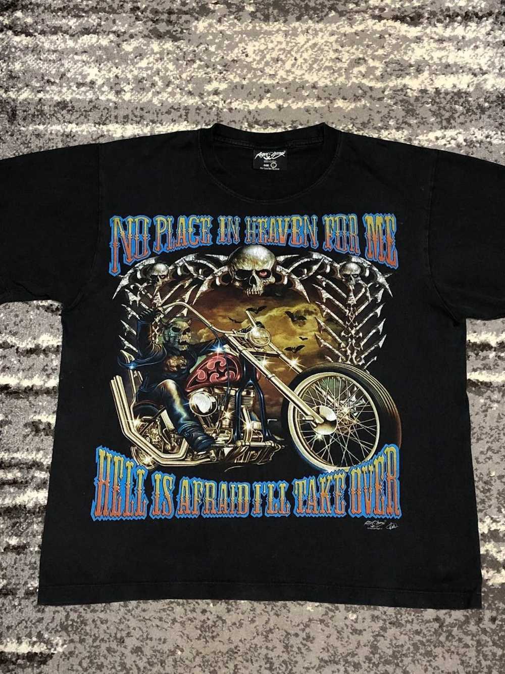 Avant Garde × Japanese Brand Bikers t-shirt vinta… - image 1