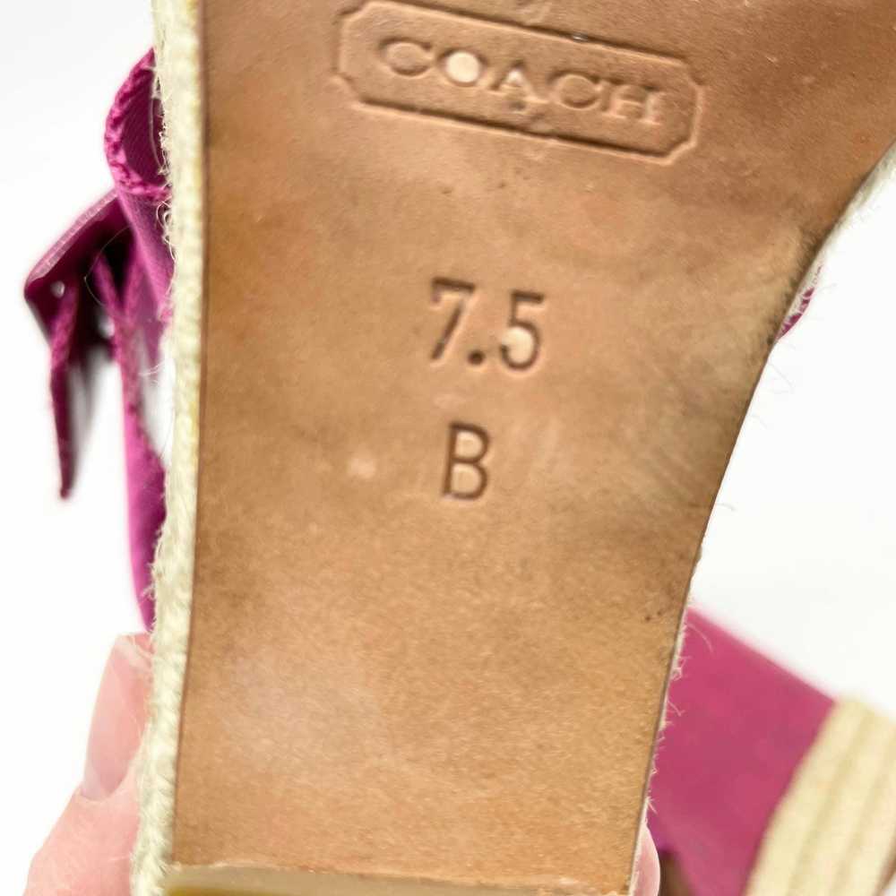 Coach Coach Maryanne Logo Platform Sandal Wedge H… - image 7
