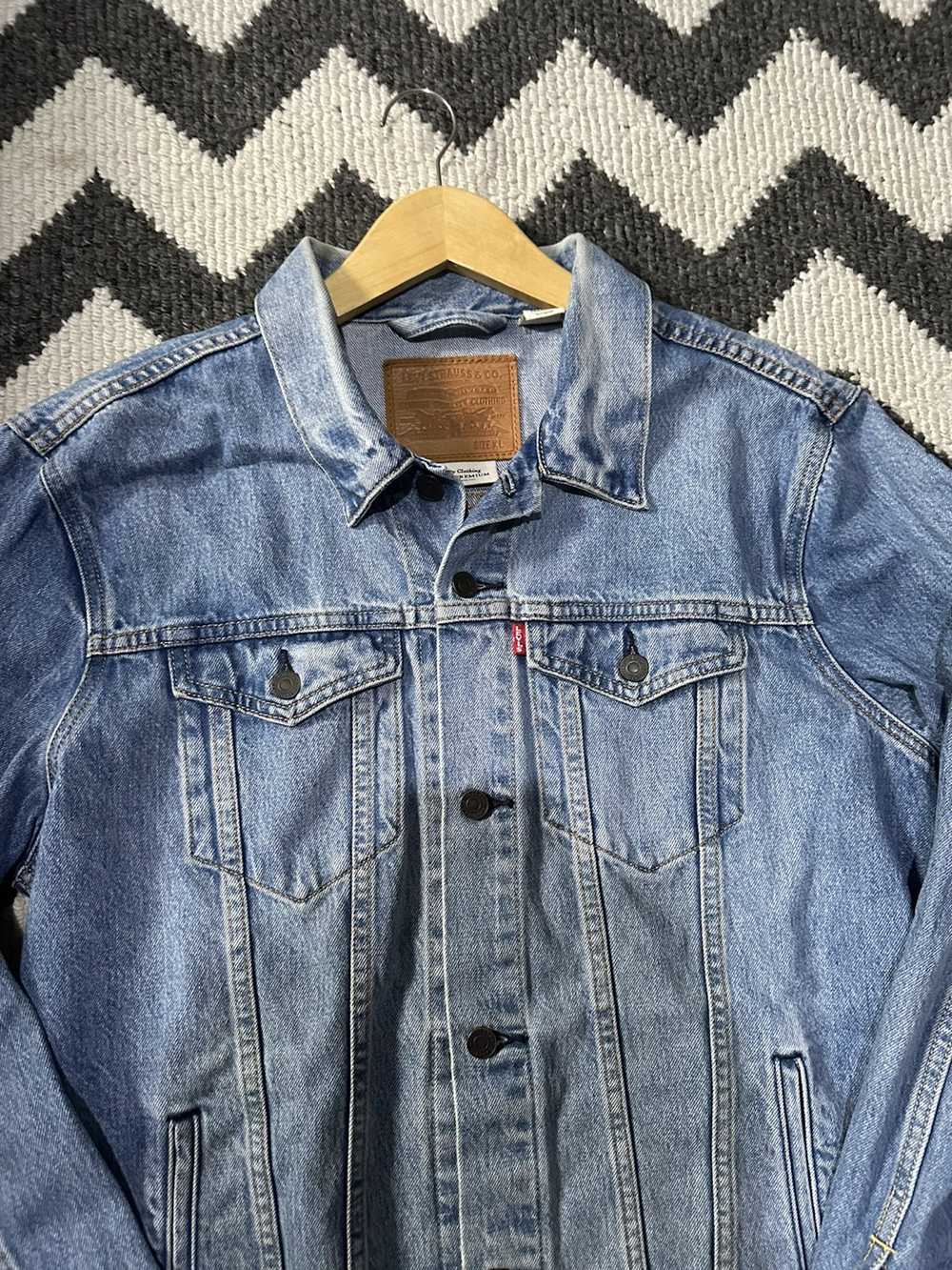 Levi's Lev’is Denim Blue Jaket - image 3