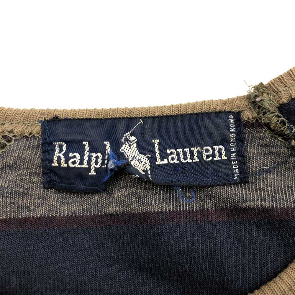 Polo Ralph Lauren Vintage Velour Polo Sweatshirt - image 4