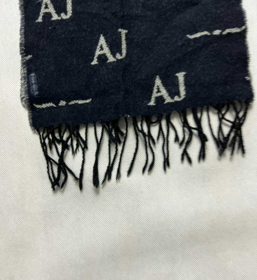 Armani Wool Scarf Armani Jeans multi logo - image 3