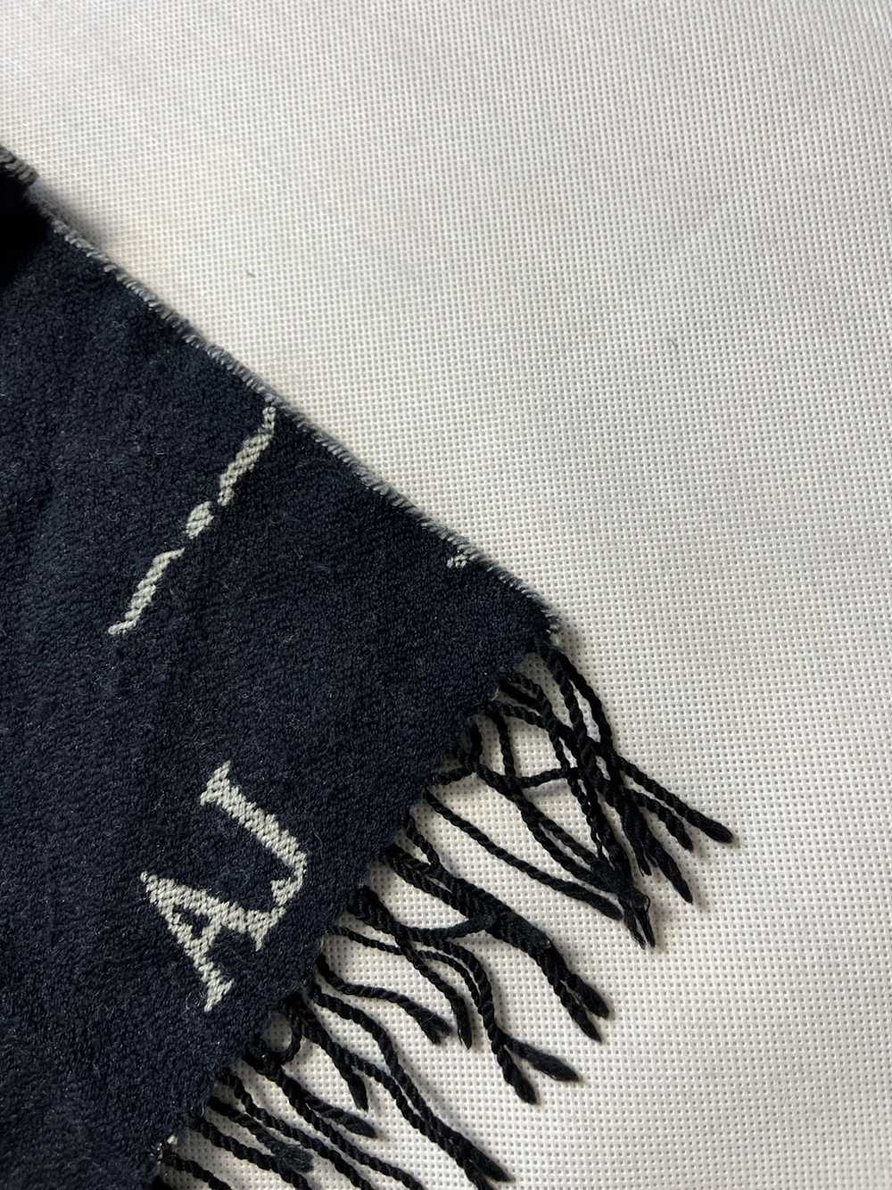 Armani Wool Scarf Armani Jeans multi logo - image 4