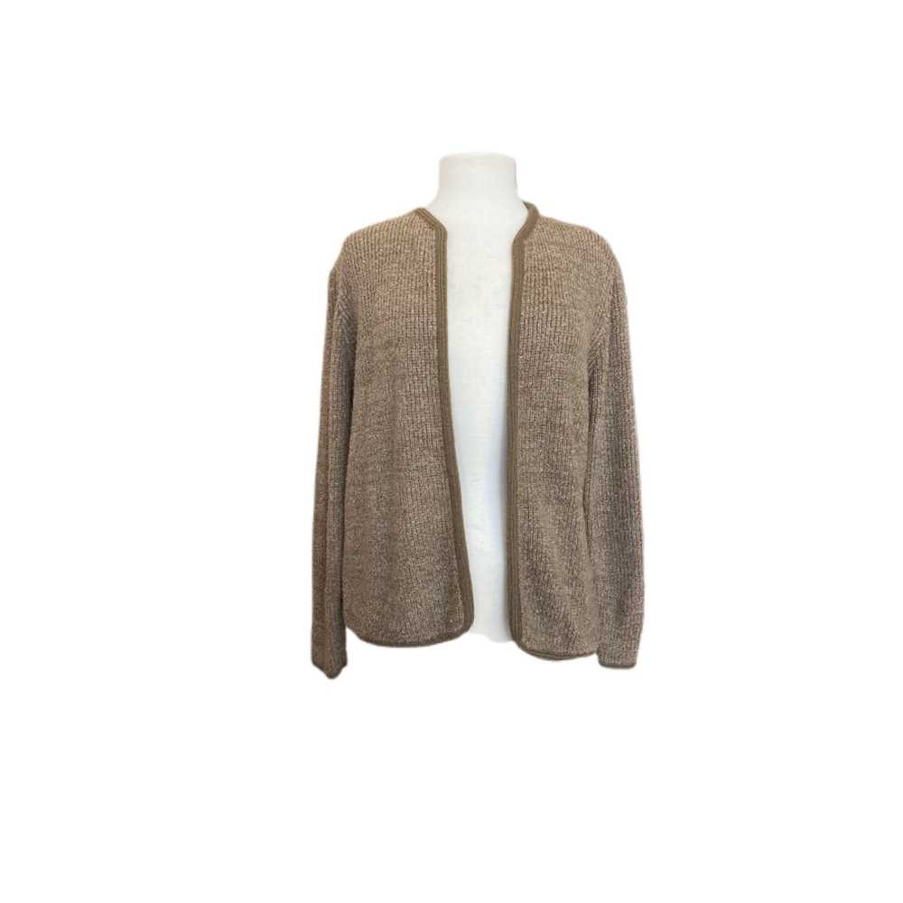 Vintage Vintage The May Co Heathered Brown Knitte… - image 1