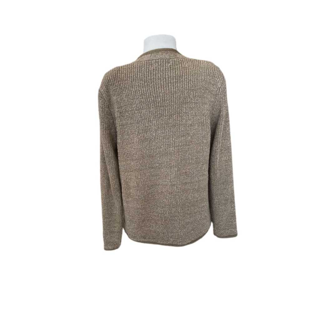 Vintage Vintage The May Co Heathered Brown Knitte… - image 2