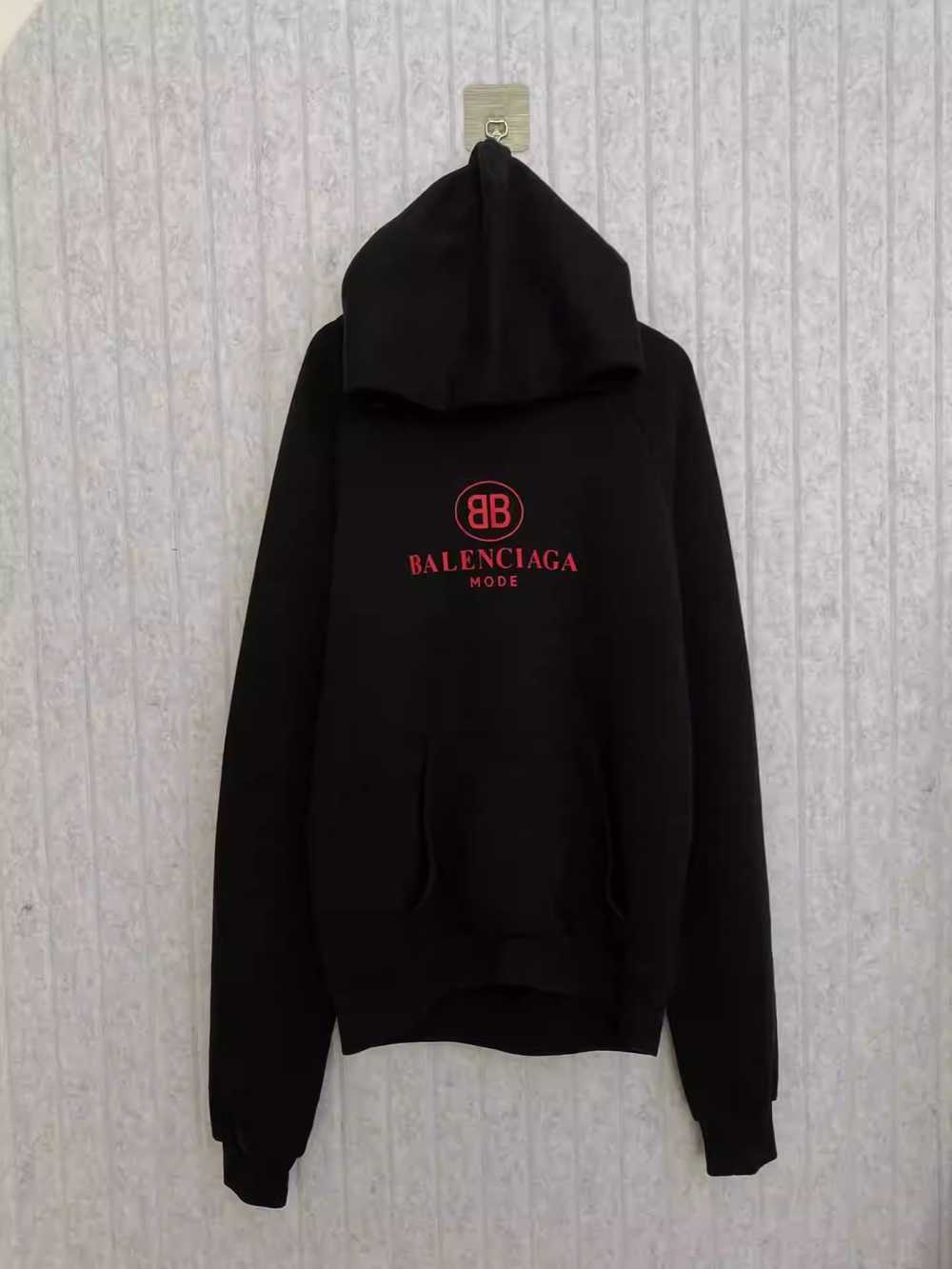 Balenciaga Balenciaga Classic Logo Hooded Sweatsh… - image 2