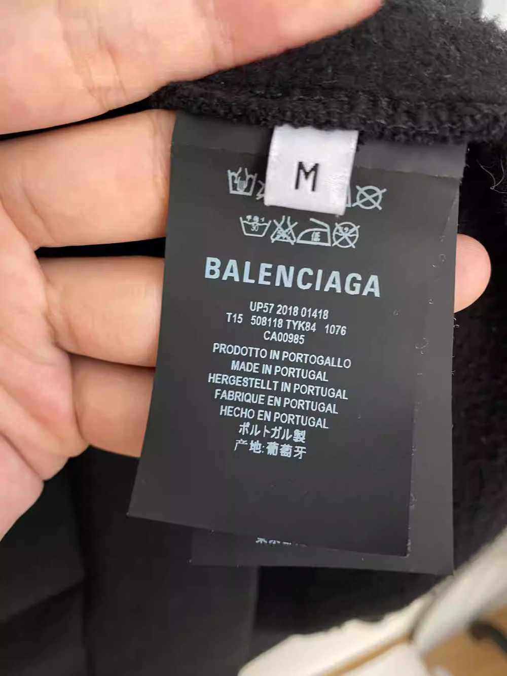 Balenciaga Balenciaga Classic Logo Hooded Sweatsh… - image 4