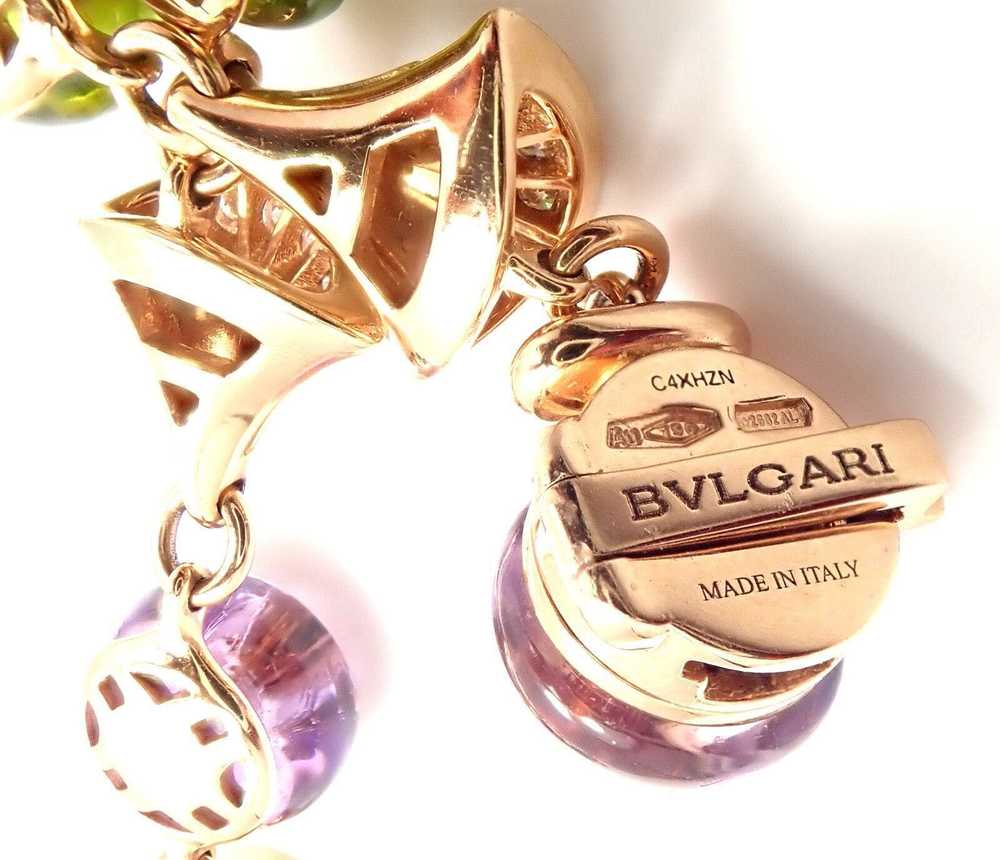 Bvlgari Diva Dream Diamond Amethyst Rubellite Per… - image 9